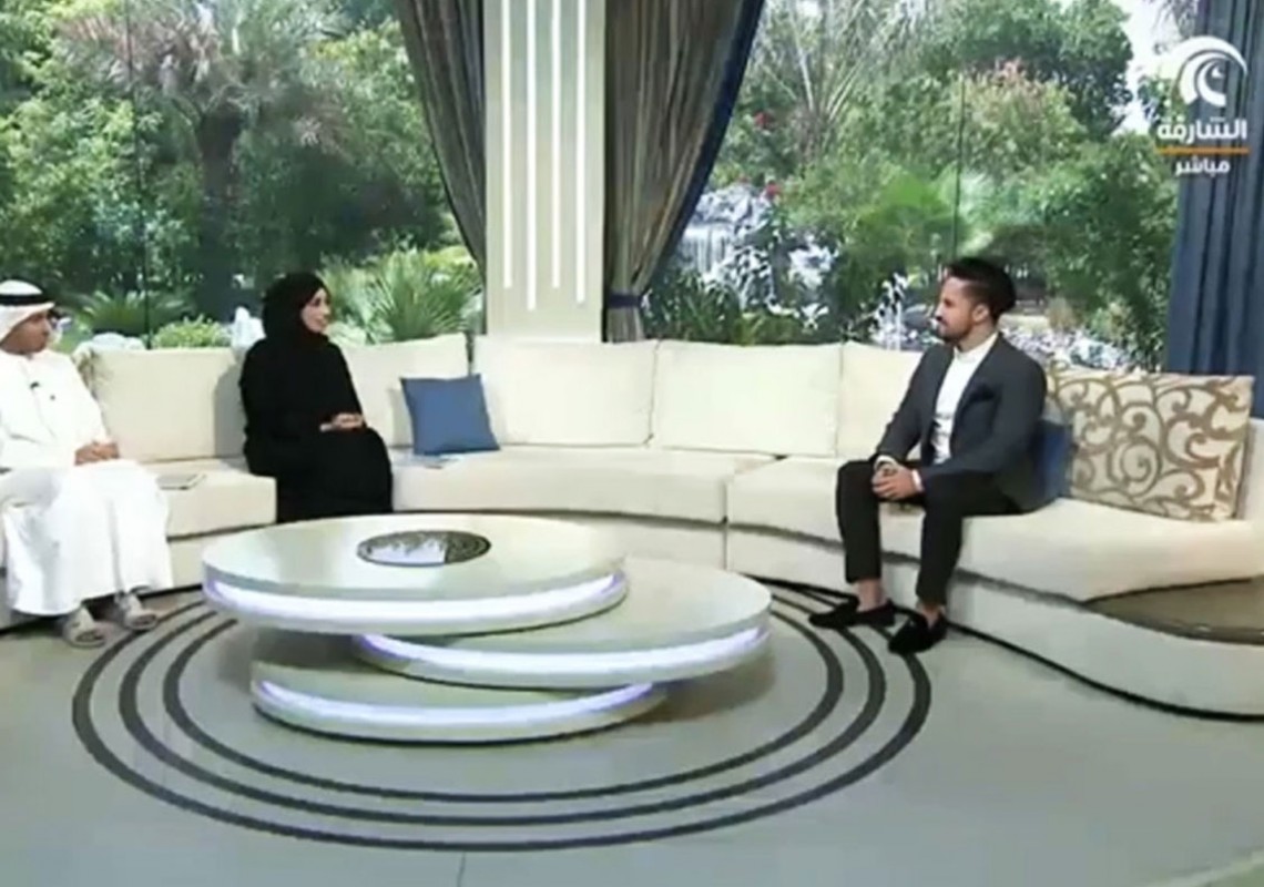 Eng. Tareq Skaik Interview with Sharjah TV Channel Eng. Tareq Skaik Interview with Sharjah TV Channel