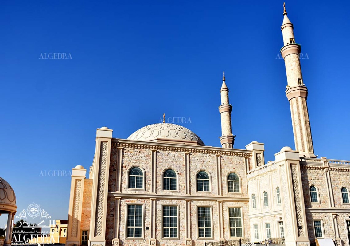 Interior design for Khalil Al Rahman Mosque Sharjah by Algedra Interior design for Khalil Al Rahman Mosque Sharjah by Algedra