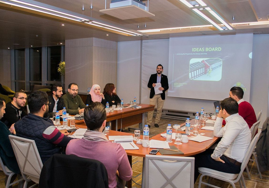 Algedra Reviewing 2017 Plan in Istanbul office Algedra Reviewing 2017 Plan in Istanbul office