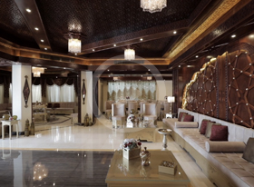 Emirates Hills'de Mükemmel Villa Tasarımı ve Dekorasyonu