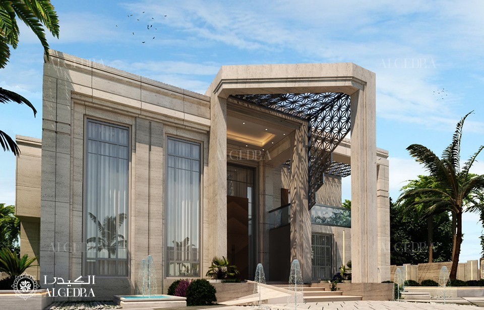 تصاميم خارجية للقصور والفلل